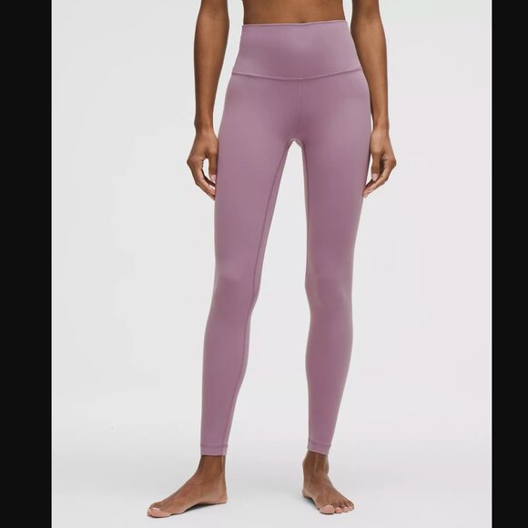 Lululemon Align Pant 28” Figue Mauve Pink 4 - Picture 1 of 4